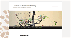 Desktop Screenshot of heartspaceforhealing.com